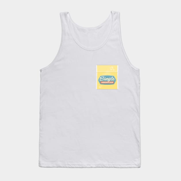 American Single Tank Top by MinimalFun